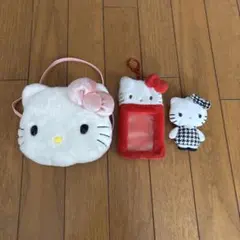 ハローキティ ポーチと小物セット