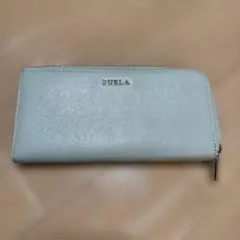FURLA ミントグリーン　長財布