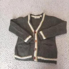 beautiful people アルパカカーディガン　140