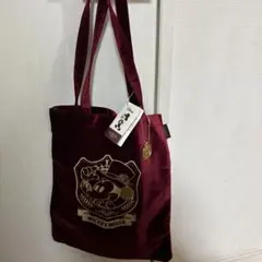 ミッキーマウス ベルベットトートバッグ