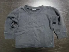 COMME CA ISM 長袖トレーナー 80cm ダークグレー