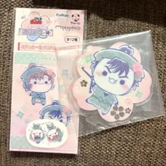 忍たま乱太郎　ふんわり桜もちぴこの段　アクリルスタンド　シール＆クリアカード