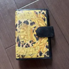 ☆レア物☆廃盤☆ジャンニ・ヴェルサーチ☆システム手帳 ☆豹柄 