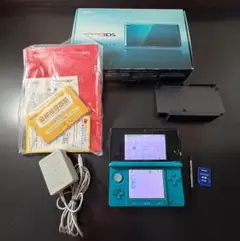 初代ニンテンドー3DS（アクアブルー）ジャンク品 - メルカリ