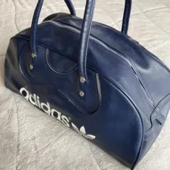 希少80s ヴィンテージ adidas アディダス　レザーボストンバッグ