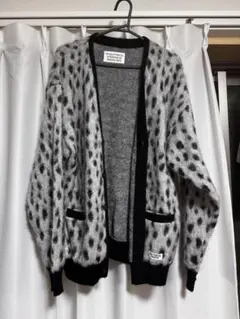 WACKO MARIA ワコマリア モヘアレオパードカーディガン L