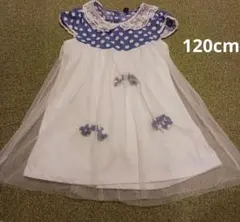 女の子　シフォンワンピース　120cm