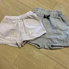 ベビー服 ショートパンツ80サイズ 2点セット