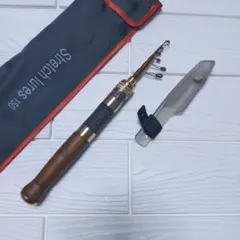 【新品】5ftスピニングロッド　SUL寄りのUL　人気の天然木グリップのサムネイル