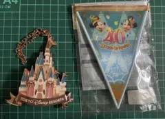 東京ディズニーリゾート40周年 ドリームゴーラウンドガーランド&バックチャーム
