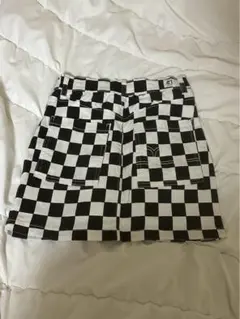 Xーgirlチェッカーフラッグ柄 ミニスカートのサムネイル