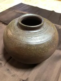 備前焼　壺　鈴木楽川作 備前焼 壺 鈴木楽川作 - メルカリ