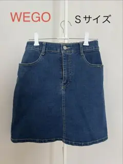 WEGO デニムスカート S ウイゴー