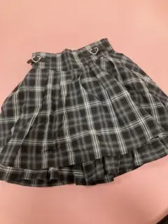 チェックスカート　M