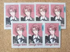 【匿名配送】にじさんじ GRAY×ACCENT チェキ風カード 赤城ウェン 7枚