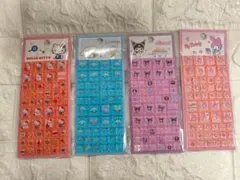 海外正規品　サンリオ　タイルシール 4枚