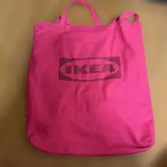 IKEA トートバッグ ピンク