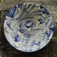 Handcrafted Kitchen Garden Blue サラダボウルのサムネイル