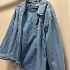 ZARA ブルー　デニム　ジャケット