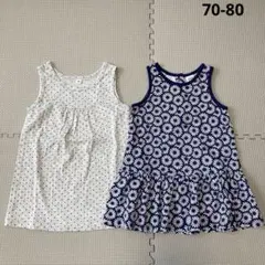 無印　H&M チュニック　ワンピース　80のサムネイル