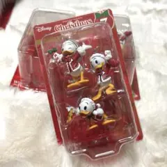 クリスマスオーナメント ディズニー ハッピーくじ　2025ヒューイデューイルーイ