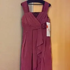 ドレス最終値下げ！赤・レッド☆結婚式・パーティ・謝恩会などに！