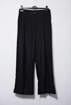 ☆25SS Dries Van Noten グレー リネン ストレートパンツ - メルカリ