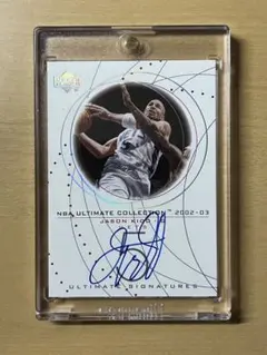 NBA HOF JASON KIDD AUTO ULTIMATE NETS SPのサムネイル