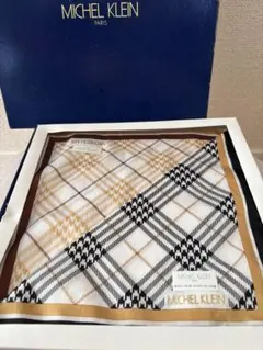 ハンカチ２枚セット　 MICHEL KLEIN　新品箱入り