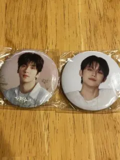 txt ポップアップ　缶バッジ　スビン　ヨンジュン