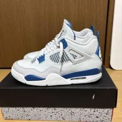 Nike Air Jordan 4 Retro ミリタリーブルー