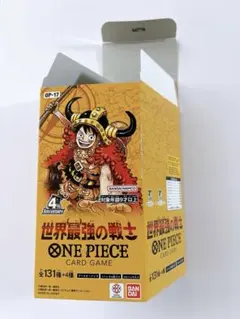 箱のみ ワンピースカード 世界最強の戦士 OP-17 空箱 - メルカリ