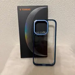 新品TORRAS iphone15pro 用 ケース 6.1インチブルー