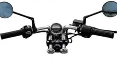 旧CB400F ドリルド2枚 銀/厚み7mmフロントディスク ダブル/新品 