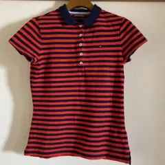 TOMMY HILFIGER ポロシャツ ボーダー　S