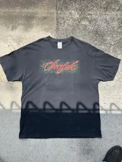 フェード ロゴプリントTシャツ XL ブラック 古着のサムネイル