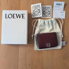 LOEWE ロエベ　アナグラム　トライフォールドウォレット　三つ折り財布