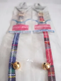 未使用品　犬用首輪　小型犬　超小型犬　猫用首輪　鈴つき