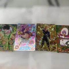 ドラゴンボールヒーローズCP4枚セット！