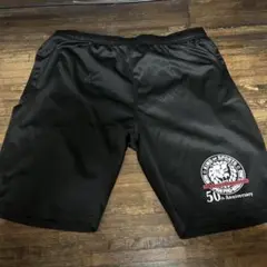 しまむら&新日本プロレス ドライハーフパンツ（5L）