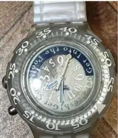 Swatch スウォッチ 腕時計 クリア 透明