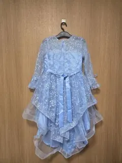 ライトブルー フィッシュテールドレス　新品　160cmのサムネイル