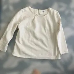 NATURAL BEAUTY BASIC ホワイト 7分袖 M