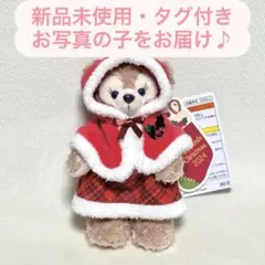 東京ディズニーシー　クリスマス　シェリーメイ ぬいぐるみバッジ