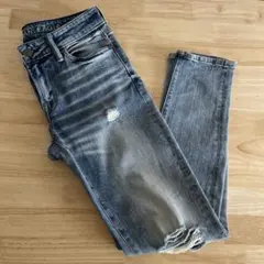 アメリカンイーグル　ウルトラスキニーパンツ　ダメージ加工　29