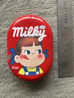 不二家 ミルキー ペコちゃん 缶ケースのサムネイル