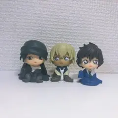 名探偵コナン ちぢませ隊 ミニフィギュア 3体セット