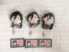 刀剣乱舞 フリューくじ B賞 御伴フィンガーパペット 半券　和泉守兼定✕3