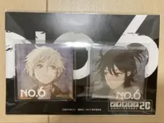 NO.6 スクエア缶バッジセット ノイタミナ20th ver.