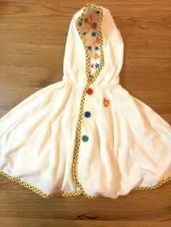 ミキハウス　春夏用ポンチョ　ホットビスケッツ